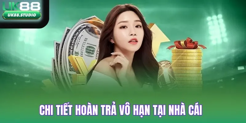 Chi tiết tỷ lệ hoàn trả vô hạn tại nhà cái
