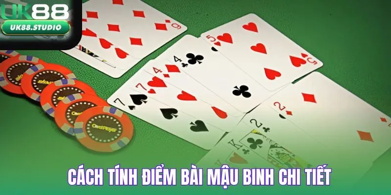 Cách tính điểm bài mậu binh chi tiết